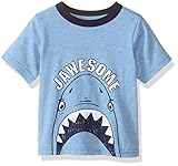 The Children's Place Little Boys and Toddler Graphic T-Shirt, Happy Blue, 5T
