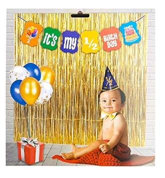 Balloonistics Its My Half Birthday Banner For Birthday Celebration