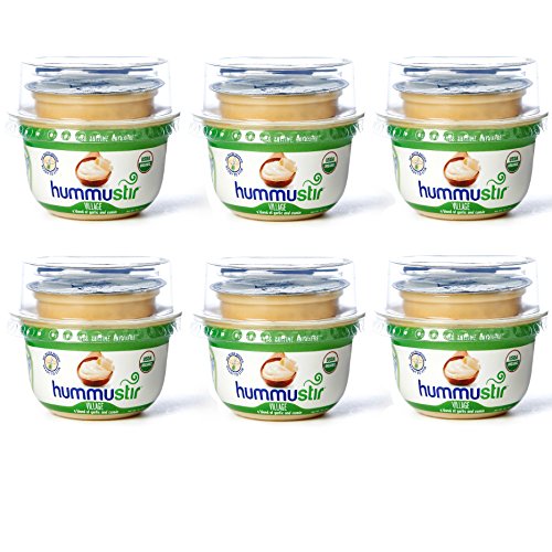 Hummustir, Village, Organic Fresh Hummus, (Pack of 6, 7oz)