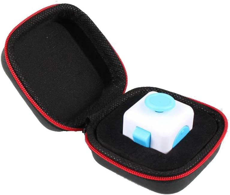 Switchali Fidget Cube Anxiety Stress Relief Focus Dice Bag Box Carry Case Packet