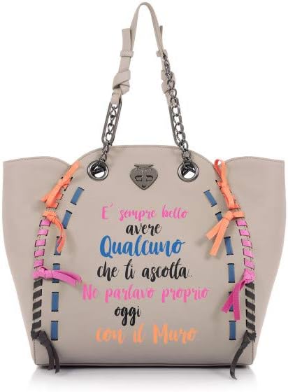 Borsa Donna Shopping Qualcuno | Le Pandorine Classic | PE19DBG0233208-Beige