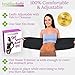 Brazilian Belle - Best Weight Loss Waist Trimmer Corset Ab Belt for Women - Neoprene Trainer, Cincher, Stomach Body Shaper - Perfect for Gym, Yoga & Cardio