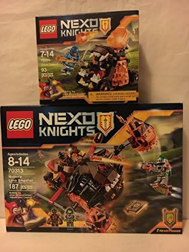 LEGO NexoKnights Moltor's Lava Smasher &amp; LEGO NexoKnights Chaos Catapult
