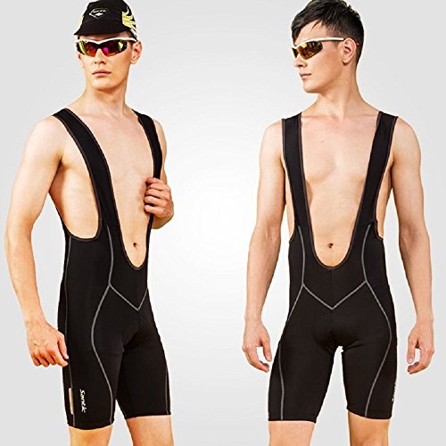 image for Santic Men's Cycling Bib Shorts MTB Road Bike Bicycle Clothing Braces 