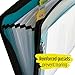 Five Star Expanding File, 7-Pocket Expandable Filing Folder, Zipper Closure, Customizable, Tabbed, Tabs, Teal (72506)