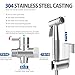 EIGSO Metal kitchen sink glass rinser,kitchen sink accessories bottle rinser,304 stainless steel anti rust glass washer,White