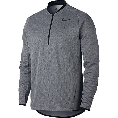 NIKE Men s Therma Half-Zip Golf Top (Wolf Grey, Large) NIKE Men s Therma Half-Zip Golf Top (Wolf Grey, Large)