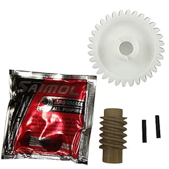 Abridor de puerta de cochera con engranaje y gusano para Sears