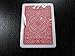 Modiano Italian Poker Game Playing Cards - Black Box Texas Poker - RED Deck - Jumbo 2 Index - Single Card Deck - 100% Plastic Made in Italy