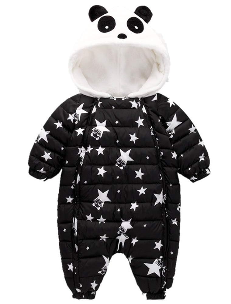 ARAUS Tuta da Neve con Cappuccio da Bimbo Calda Pagliaccetto Bambina Romper  Piumino per Inverno 0-24 Mesi Abbigliamento Prima infanzia berjaya.edu.my