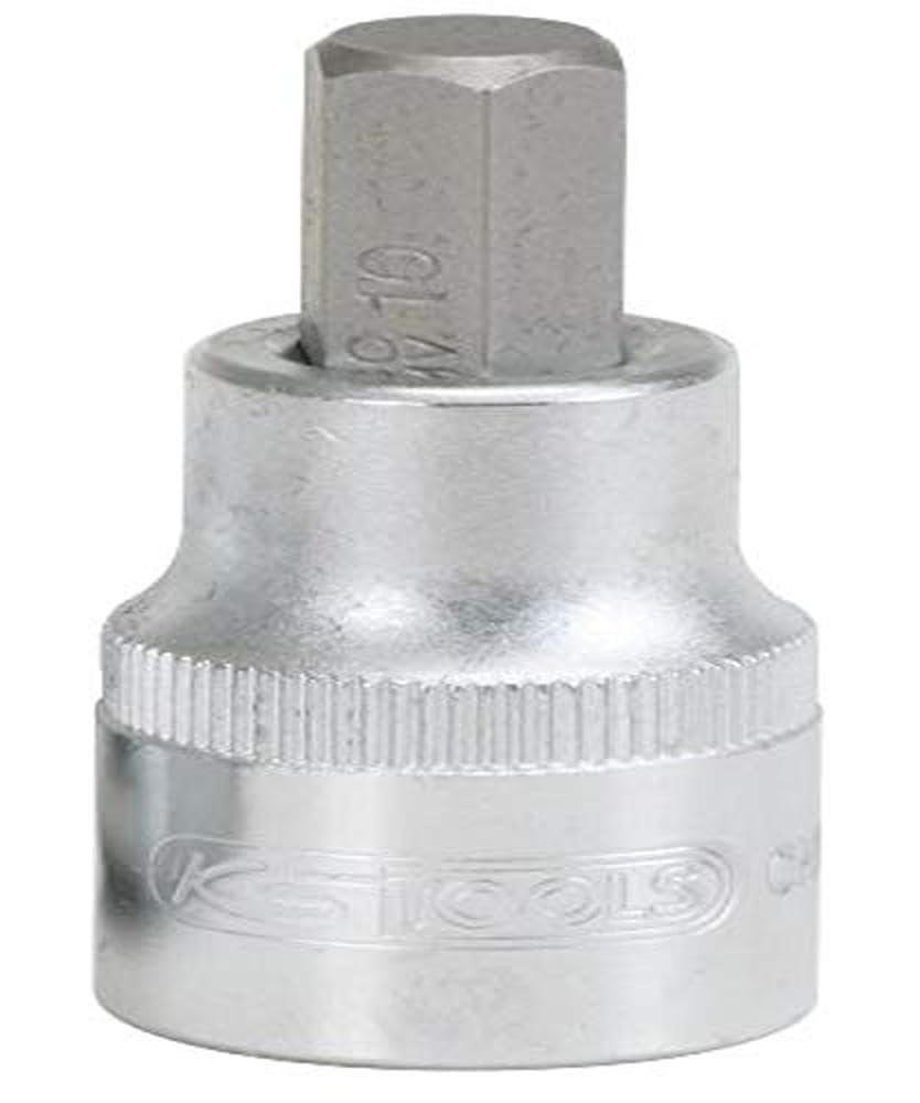 KS Tools 911.1322 Hex Bit Socket 1/2-inch 22mm