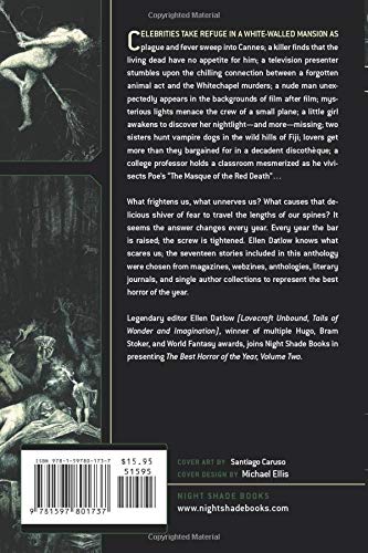 Amazon Com The Best Horror Of The Year Volume 2 9781597801737 Datlow Ellen Books