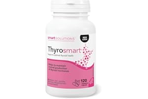 Smart Solutions Thyrosmart Vegetarian Capsules, Helps to Maintain Normal Production of Thyroid Hormones, and Supports Product