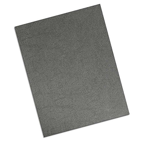 16 Mil Leather-Textured Polycovers - for Business Reports and Proposals - Textured Leather Finish - Durable and Elegant Appearance - Variety of Colors & Sizes - 50 Individual Sheets - Thumbnail 2