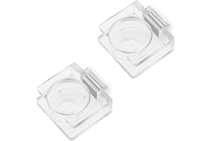 Chaofatchoy Acrylic Jumping Spider Feeding Dish, Magnetic Water Dish for Spider Cage, Transparent Food Feeder for Jumping Spi
