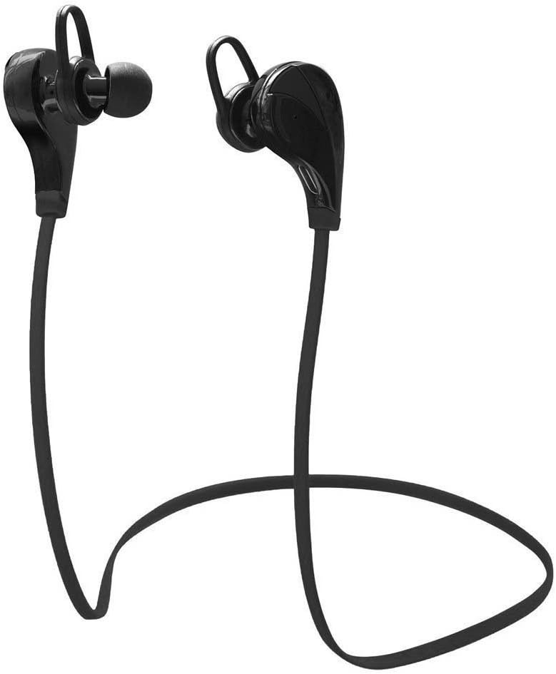 iManson Bluetooth Sports Headphones Wireless Stereo Bluetooth 4.0 Running Headphones Headset with Microphone for iPhone Samsung and Other Bluetooth Android IOS Smart Cell phones Devices (Black)
