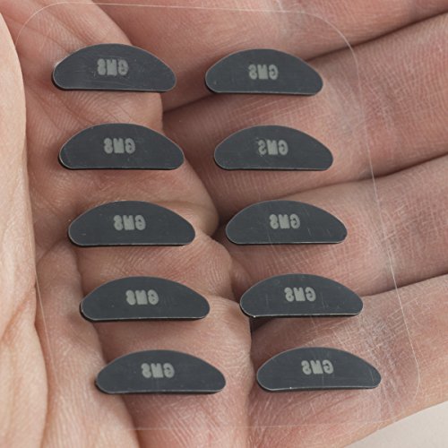 image for Gms Optical® 1.8mm Anti-Slip Adhesive Contoured Soft Silicone Eyeglas