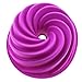 Elbee Holiday Premium Silicone Spiral 6-Cup Cake Pan - Turn Your Ordinary Cake into Culinary Art