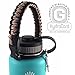 Gearproz HydroCord Handle for Hydro Flask Water Bottles, Wide Mouth Hydroflask 1.0, Iron Flask, Thermoflask and Takeya Reusable Water Bottles, Paracord Survival Strap, 25 Colors (Desert CAMO)