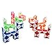 HJXD globle MZStech Magic Snake Twist Puzzle Twisty Toy Collection 24 Wedges Magic Ruler Orange