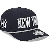 New Era NY New York Yankees 9SEVENTY Stretch Fit Snapback Cap, Adjustable Hat Navy Blue