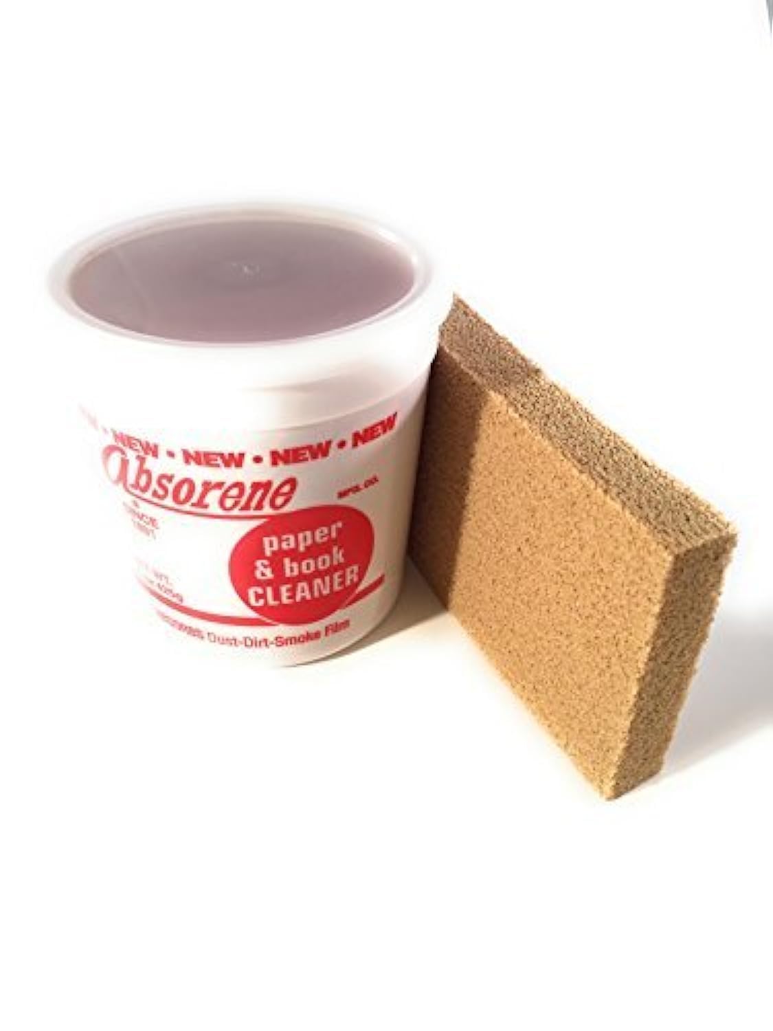 Photo 1 of Absorene Book Cleaner and Dirt Eraser (Bundle- 2 Items) for Cleaning Dirt and Dust Off Books and Documents
