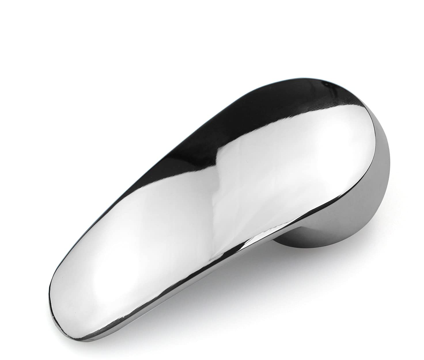 Hocadon Faucet Lever Handle With Hot and Cold Color Button - Zinc Alloy, 48mm Diameter for Single Handle Taps