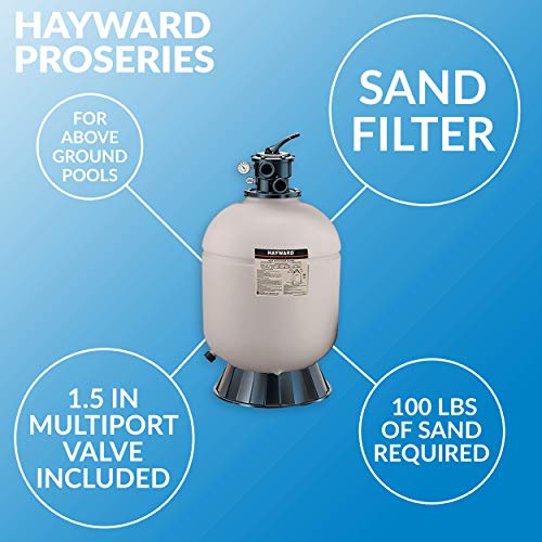 Hayward W3S166T ProSeries Sand Filter 16 In., TopMount for AboveGround Pools Pricepulse