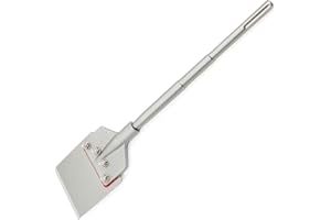 Regiis Tech Floor Scraper 6 Inch by 25 inch SDS-Max Chisel Bit, Black, 625-X02