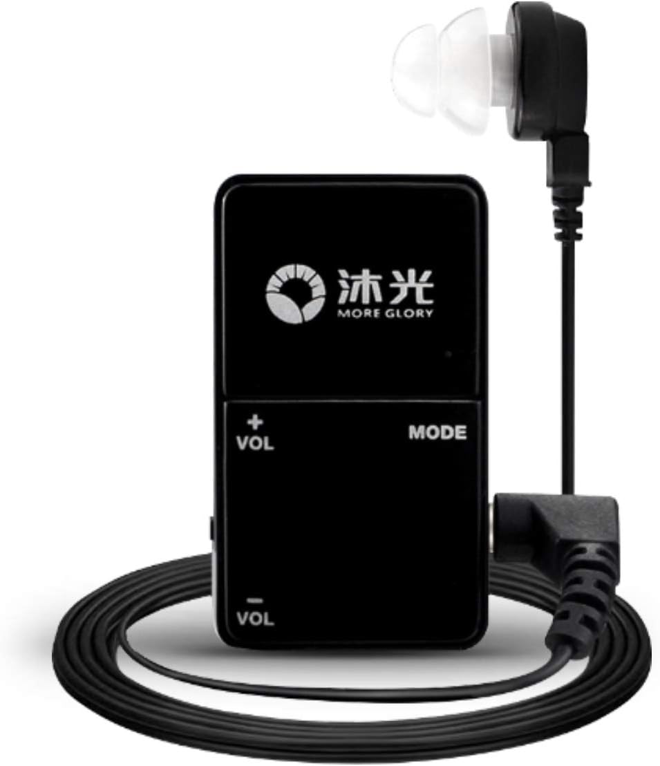 Amazon 集音器 国内正規品 簡単操作に特化 充電式 両耳兼用 デジタル信号処理 ノイズを減らす 中度から高度難聴者向け 日本語取扱説明書付き 両親 高齢者用 モデル801 株式会社x Design 補聴器