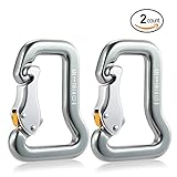 Lixada Screwgate Locking Carabiner 18KN Outdoor Safety Rock Climbing Master Hook Paragliding Paraglider Parachute Carabiner