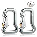 Lixada Screwgate Locking Carabiner 18KN Outdoor Safety Rock Climbing Master Hook Paragliding Paraglider Parachute Carabiner