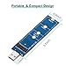 ZEXMTE M.2 USB 3.0 Adapter, M.2 B Key Converter to USB 3.0 Reader Card as Portable External Hard Drive,Support SATA Based SSD 2230 2242 2260 2280