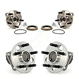 Front Rear Wheel Bearing & Hub Assembly Kit For