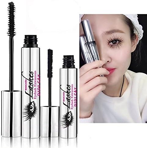 DDK 4D Mascara Makeup Lash Cold Waterproof Mascara Eye Black Eyelash Extension crazy long Style Warm Water