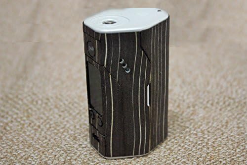 iZumi Supply Real Wood Wrap Skin Case For Wismec Reuleaux RX200S - Black Ice Tree