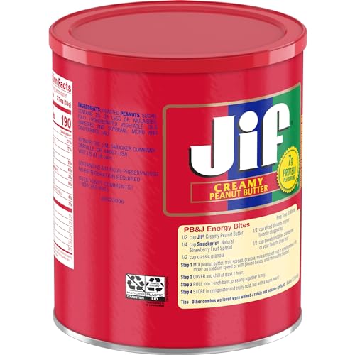 JIF CREAMY PEANUT BUTTER, 4 POUNDS