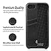 Compatible with iPhone 8/7 Case, Cobble Pro Premium Handcrafted Leather Textured Back Cover with ID Credit Card Slot Holder for iPhone 8/7 (4.7