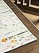 Maison d' Hermine Placemats Set of 4 100% Cotton Washable Cloth Place Mats, Reusable Table Mats for Kitchen Dining Decoration, Party, Wedding, Restaurant Spring/Summer (Botanical Fresh, 13