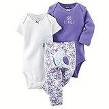 Carter's Baby Girls' 3 Piece Take Me Away Set (Baby)