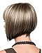 TSNOMORE Bob Bleach Blonde Wigs for Women, Short Straight Wig, Suitable for Daily and Party Halloween (Bleach Blonde)