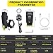 LETOUR LED Bike Light, Rechargeable Super Bright IPX6 Waterproof Bicycle Accessories Horn Speaker 2000mAh 800 Lumens Glare Flashligh