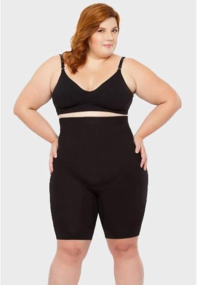 shorts cintura alta plus size