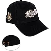 Desert Cactus University of Central Florida Baseball Hat Knights UCF Brimmed Embroidered Hats Cap Adjustable Cloth Strap Adult (Style A) Black