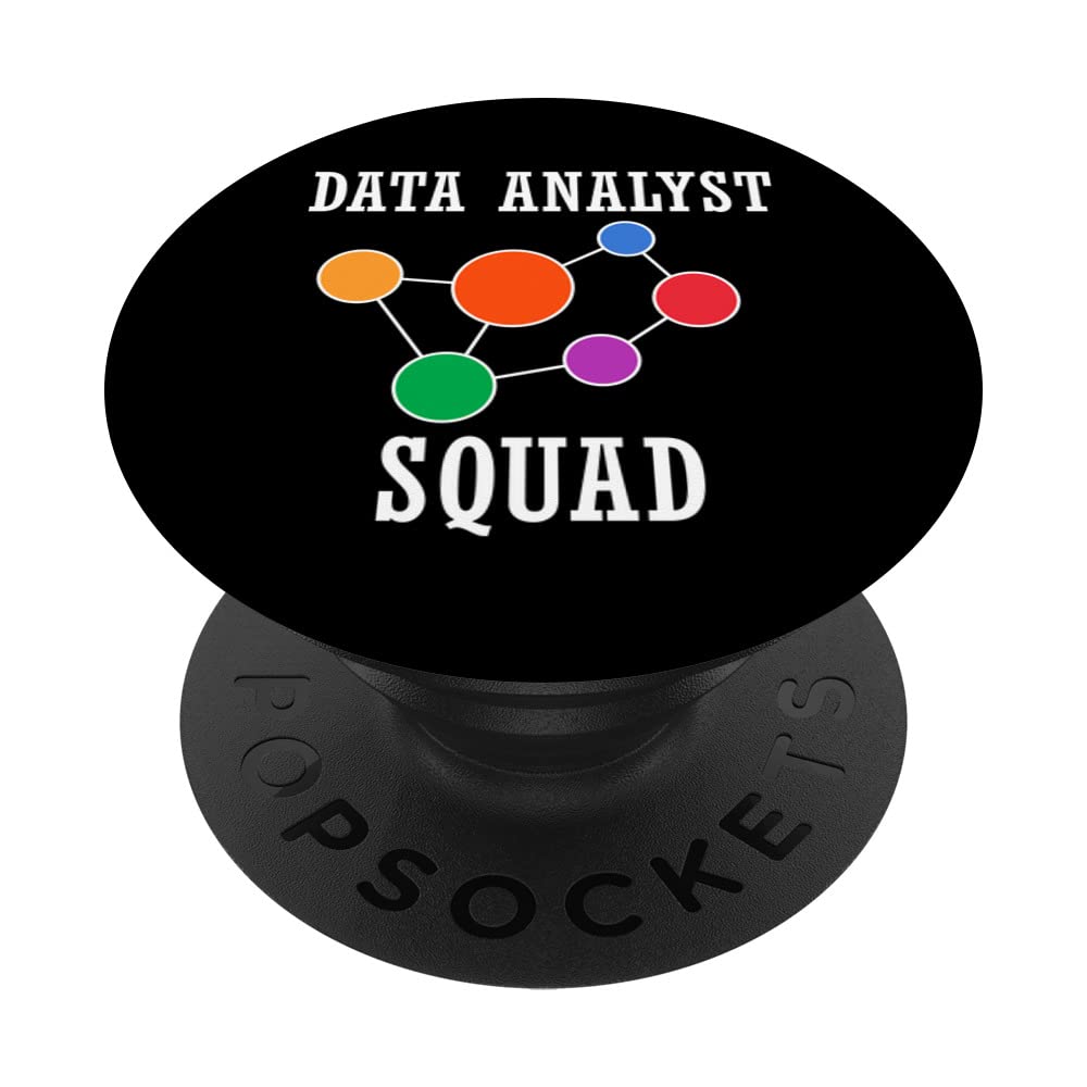 Data Squad Ironic Data Science Nerd Statistician PopSockets Swappable PopGrip