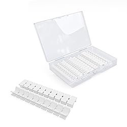 GUETNEU 20Pcs ZB6 Blank Terminal Marker Strip, DIN