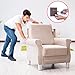 Furniture Felt Pads XL Set 185 pcs Pack! Floor Protector for Wood, Tile Floor and All Hard Surfaces. Brown Premium Felt and Heavy Duty Adhesive - for Chair Legs, Tables, Sofas, Desks and More