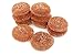 Large Pure Copper Scrubbers, Extra Thick Heavy Duty, 10 Pieces. Perfect for Cleaning Pots, Pans, Glassware. Environmentally Safe.