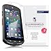 ILLUMISHIELD Screen Protector Compatible with Kyocera DuraForce (3-Pack) Clear HD Shield Anti-Bubble and Anti-Fingerprint PET Film