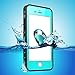 iThrough Waterproof Phone Case for iPhone 7, IP68 6.6ft Protective Shockproof Dustproof Cover, Blue
